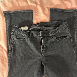 GAP Women's Dark Gray Straight Leg Jeans